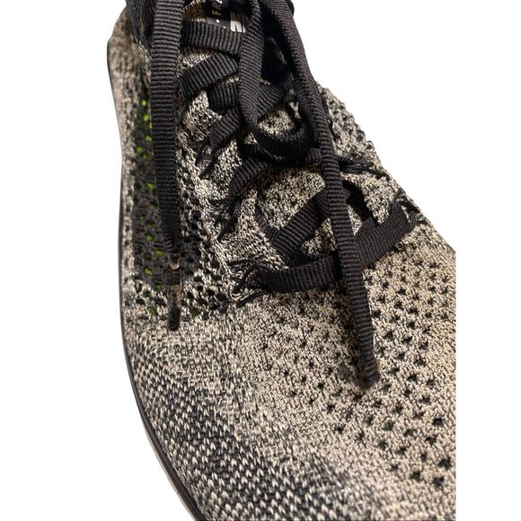 Nike Free RN Flyknit 2018 Womens 9 Black Gray Lace Up Low Top Running Shoes - Picture 5 of 13